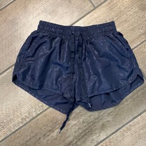 Zyia navy blue bomber shorts